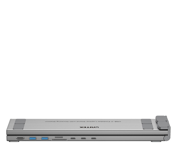 Unitek Podstawka regulowana pod laptop z hubem/HDMI/PD/SD - 1369160 - zdjęcie 4